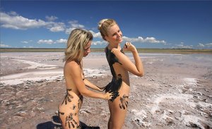 MPL Studios xxx pics collection featuring Anuetta and Lia in lesbian love porn